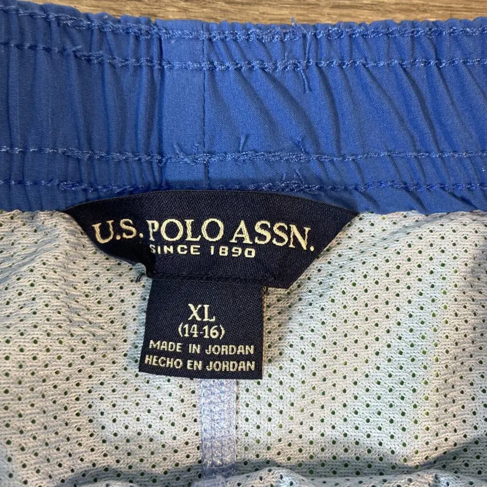 Boys Size XL 14-16 Shorts Lot Nike Athletic Mesh & US Polo Assn Swim Trunks